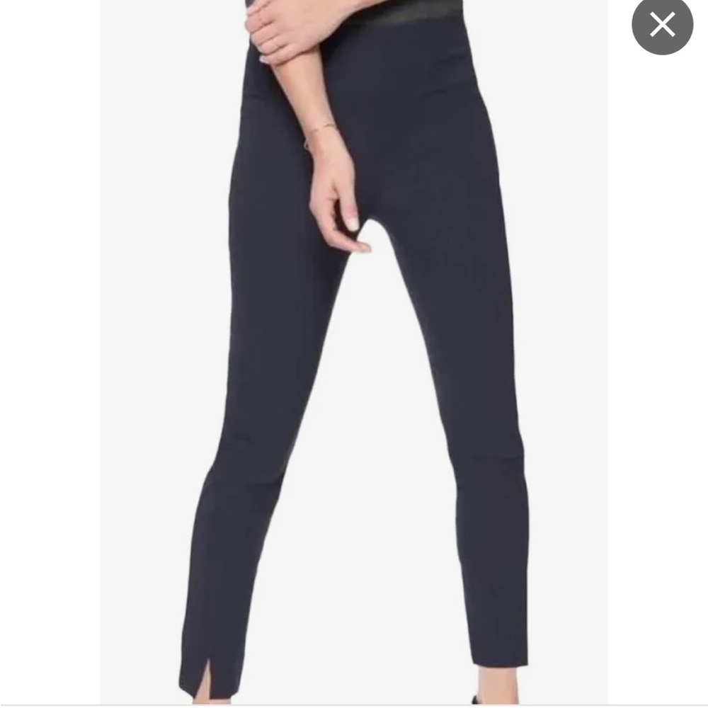Athleta wander slim ankle pant, navy blue